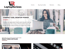 Tablet Screenshot of laptopreviews.com